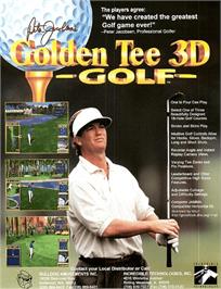 Advert for Golden Tee 3D Golf Tournament on the Arcade.