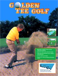 Advert for Golden Tee Golf on the Arcade.