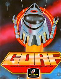 Advert for Gorf on the Atari 8-bit.