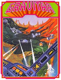 Advert for Gravitar on the Atari 2600.