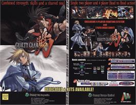 Advert for Guilty Gear Isuka on the Arcade.