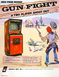 Advert for Gun Fight on the Arcade.