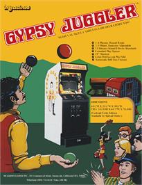 Advert for Gypsy Juggler on the Arcade.