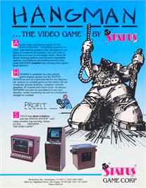Advert for Hangman on the Atari 8-bit.