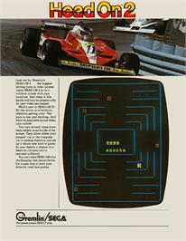 Advert for Head On 2 on the Arcade.