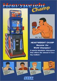 Advert for Heavyweight Champ on the Arcade.