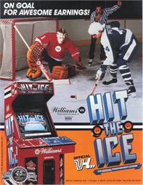 Advert for Hit The Ice on the Sega Genesis.