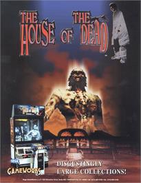 Advert for House of the Dead on the Sega Model 2.