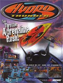 Advert for Hydro Thunder on the Sega Dreamcast.