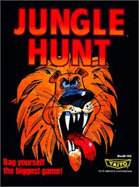 Advert for Jungle Hunt on the Arcade.