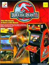 Advert for Jurassic Park 3 on the Arcade.