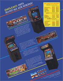 Advert for Kid Niki - Radical Ninja on the Arcade.