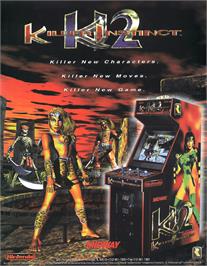 Advert for Killer Instinct 2 on the Arcade.