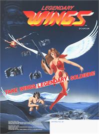 Advert for Legendary Wings on the Arcade.