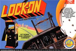 Advert for Lock-On on the Arcade.