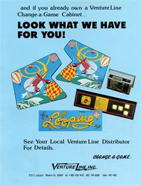 Advert for Looping on the Coleco Vision.