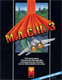 Advert for M.A.C.H. 3 on the Arcade.