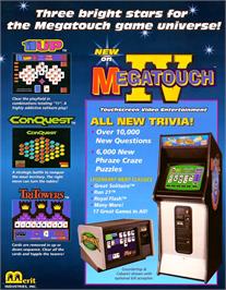 Advert for Megatouch IV on the Arcade.