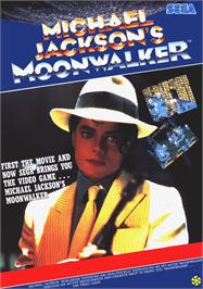 Advert for Michael Jackson's Moonwalker on the Arcade.