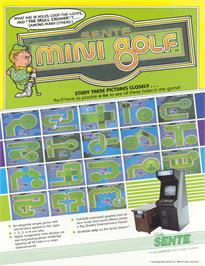 Advert for Mini Golf on the Arcade.