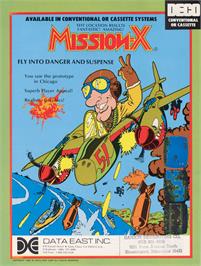 Advert for Mission-X on the Mattel Intellivision.