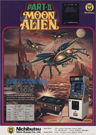 Advert for Moon Alien Part 2 on the Arcade.
