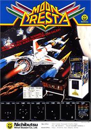 Advert for Moon Cresta on the Amstrad CPC.