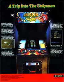 Advert for Moon War on the Arcade.