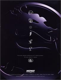 Advert for Mortal Kombat 3 on the Sega Master System.
