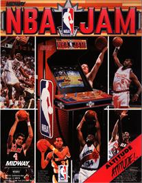 Advert for NBA Jam on the Nintendo SNES.