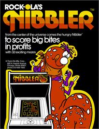Advert for Nibbler on the Nintendo Game Boy Color.
