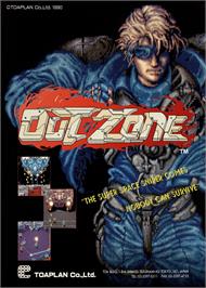 Advert for Out Zone on the Arcade.