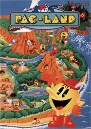 Advert for Pac-Land on the NEC TurboGrafx-16.