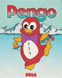 Advert for Pengo on the Atari 8-bit.