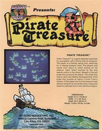 Advert for Pirate Treasure on the Arcade.