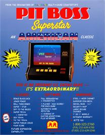 Advert for Pit Boss Superstar on the Arcade.