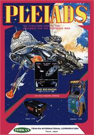 Advert for Pleiads on the Arcade.