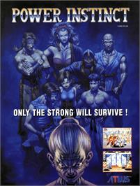 Advert for Power Instinct on the Sega Genesis.