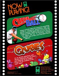 Advert for Q*bert's Qubes on the Coleco Vision.