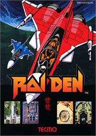 Advert for Raiden on the Microsoft DOS.
