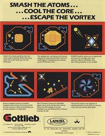 Advert for Reactor on the Atari 2600.