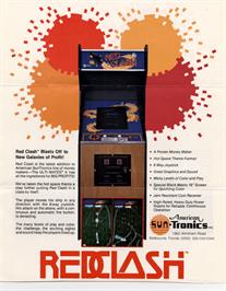 Advert for Red Clash on the Arcade.