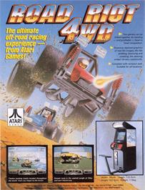 Advert for Road Riot 4WD on the Arcade.