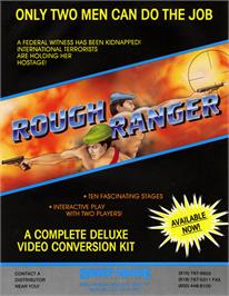 Advert for Rough Ranger on the Arcade.