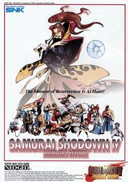Advert for Samurai Shodown IV - Amakusa's Revenge / Samurai Spirits - Amakusa Kourin on the Arcade.
