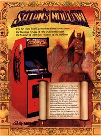 Advert for Satan's Hollow on the Arcade.
