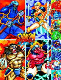 Advert for Shadow Force on the Arcade.