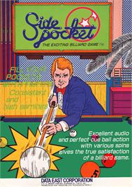 Advert for Side Pocket on the Arcade.