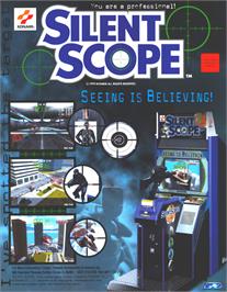 Advert for Silent Scope on the Arcade.