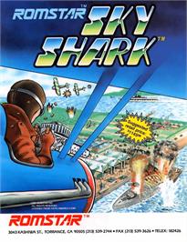 Advert for Sky Shark on the Arcade.